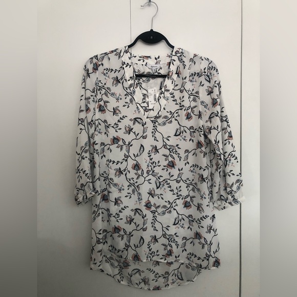 NWT REITMANS floral high-low tunic - Picture 1 of 4